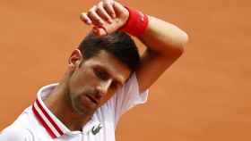 Novak Djokovic en Roland Garros