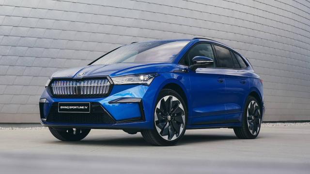 Skoda ofrece la versión Sportline de su Enyaq iV 100% eléctrico.