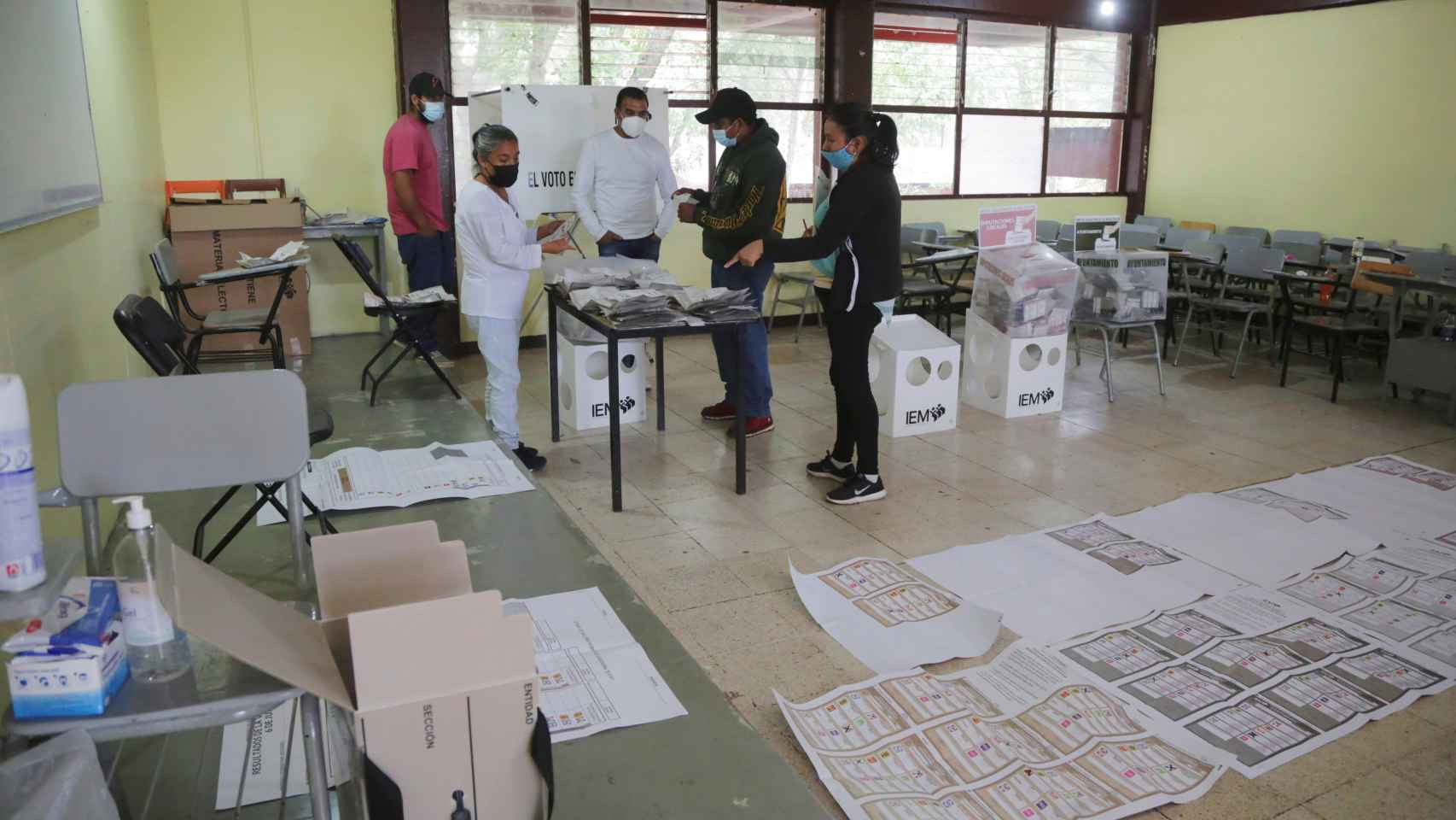 Las elecciones en México.
