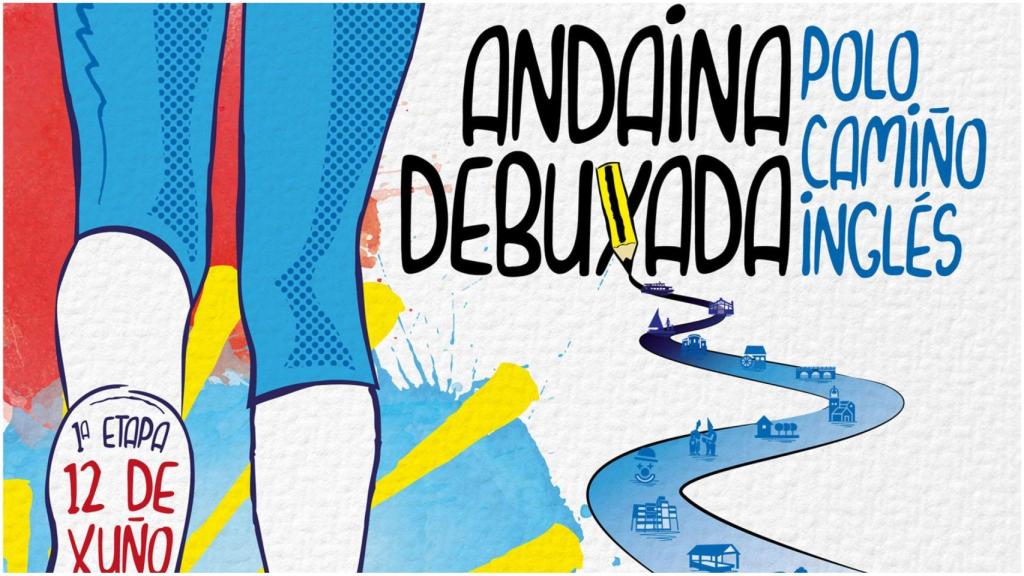 Cartel promocional de la ‘Andaina Debuxada’.