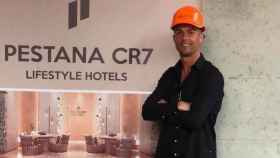 El jugador Cristiano Ronaldo, en uno de sus hoteles Pestana CR7.
