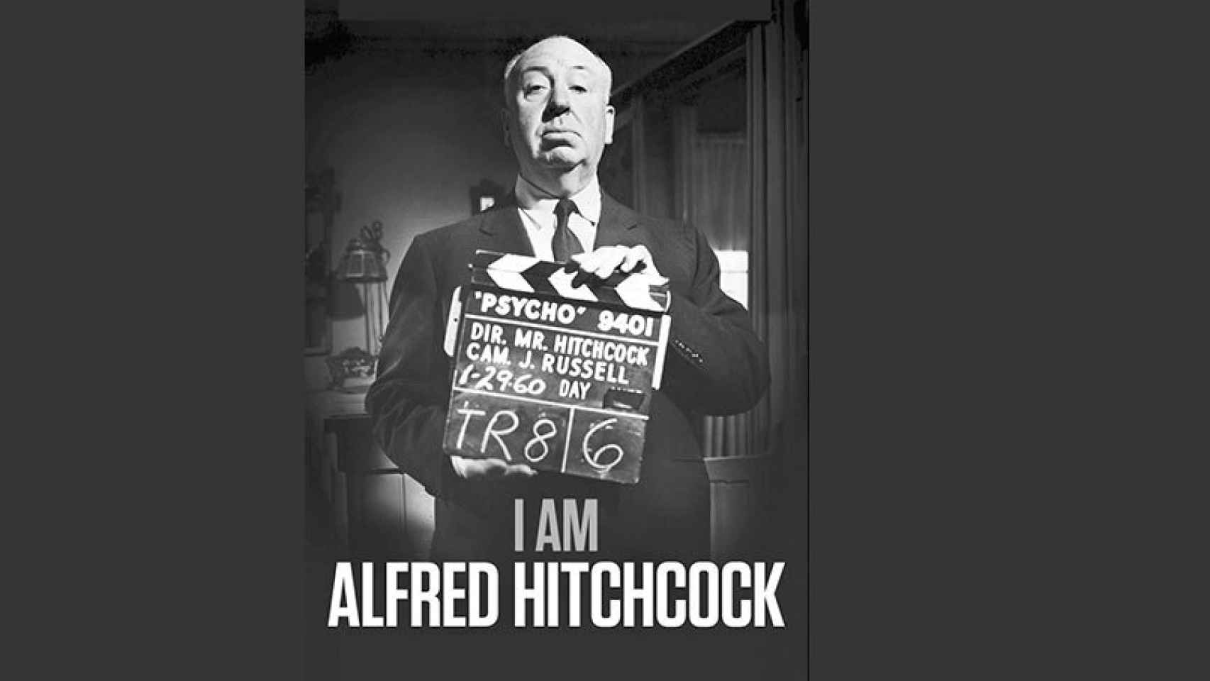 Cartel de 'Yo soy Alfred Hitchcock'.