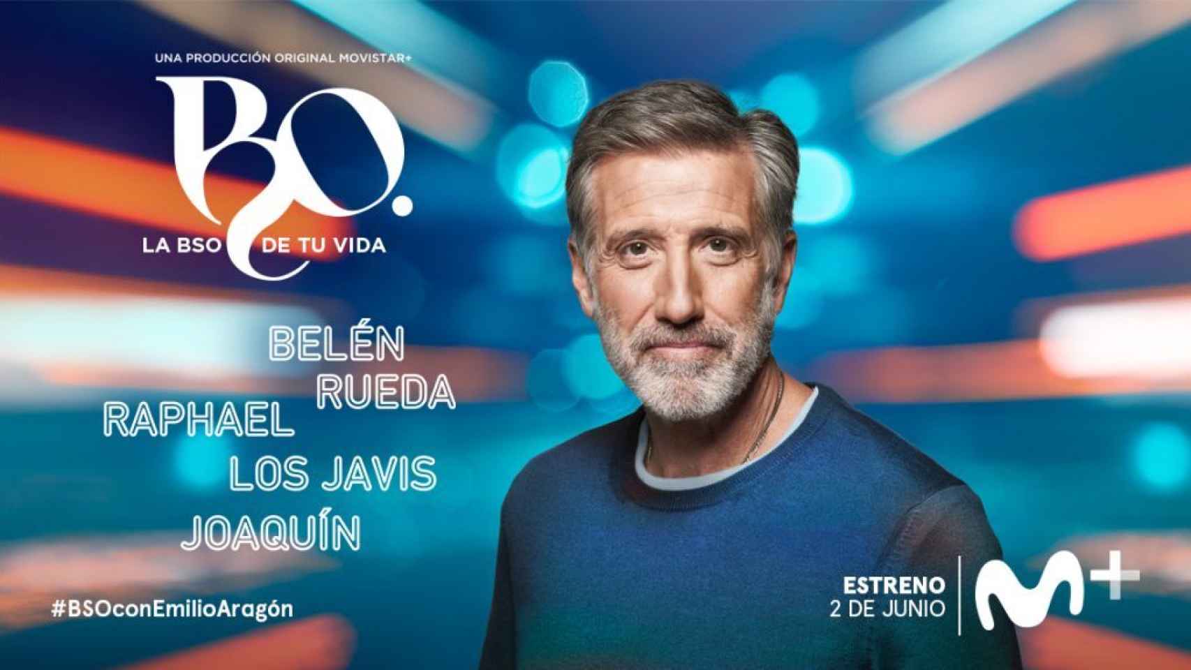 'B.S.O.', el programa de Emilio Aragón en Movistar+.