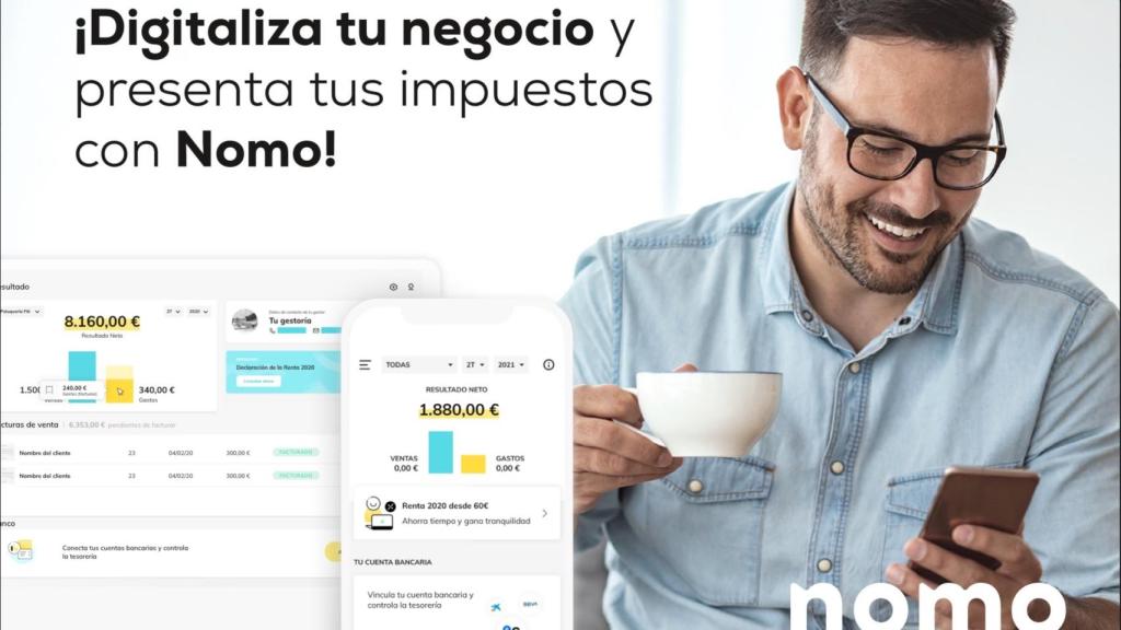 Nomo: la app perfecta para autónomos y pymes