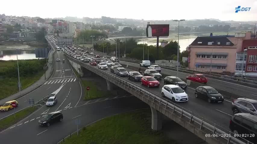 Retenciones en Puente Pasaje (Fuente: Cámara DGT)