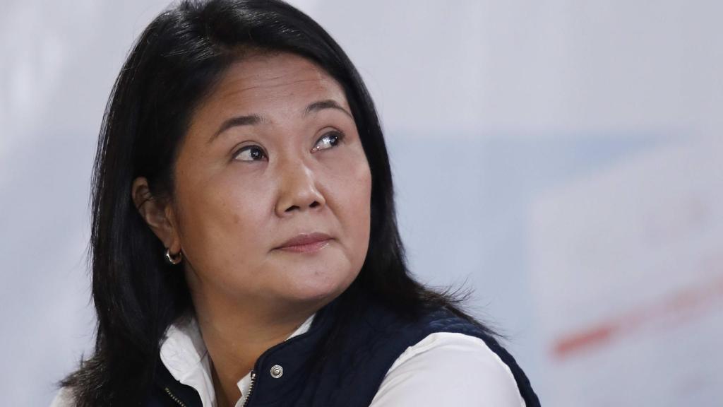 La candidata presidencial en Perú, Keiko Fujimori