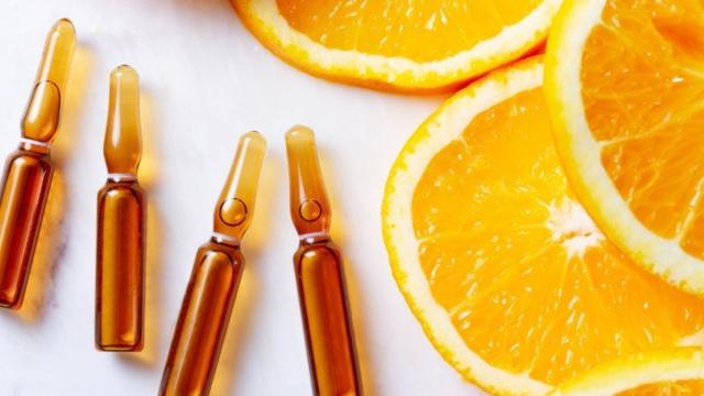 Productos que contienen vitamina C.