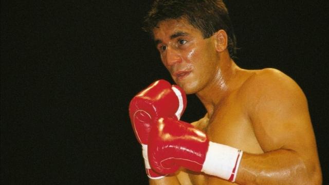 Poli Díaz, durante un combate