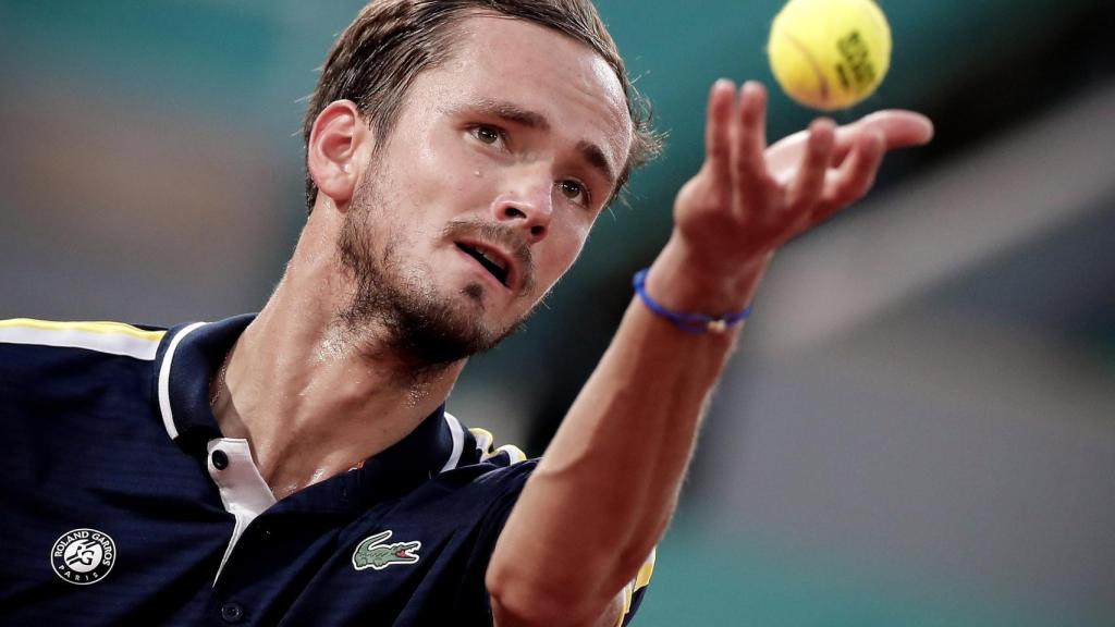 Medvedev, durante Roland Garros