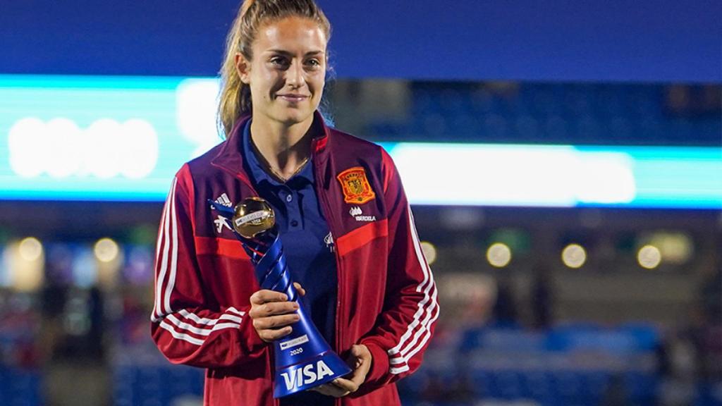 Alexia Putellas, MVP de la SheBelieves Cup