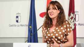 Blanca Fernández, portavoz del Gobierno de Castilla-La Mancha (Foto: Ó. HUERTAS)