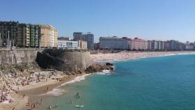 coruña verano calor sol buen tiempo matadero orzán