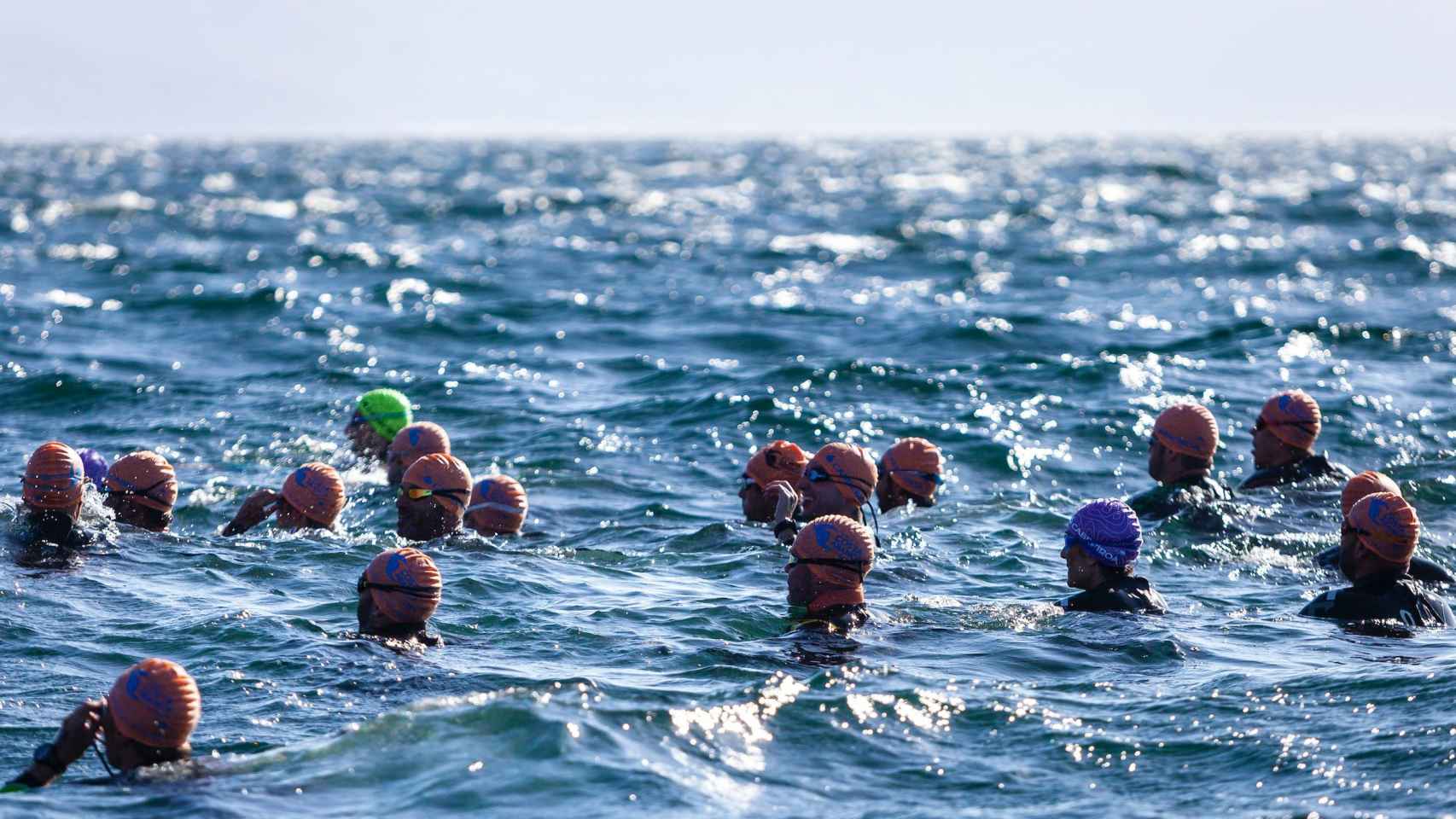 Nigrán (Pontevedra) acoge mañana la Travesía a nado Costa Serena con 450 nadadores