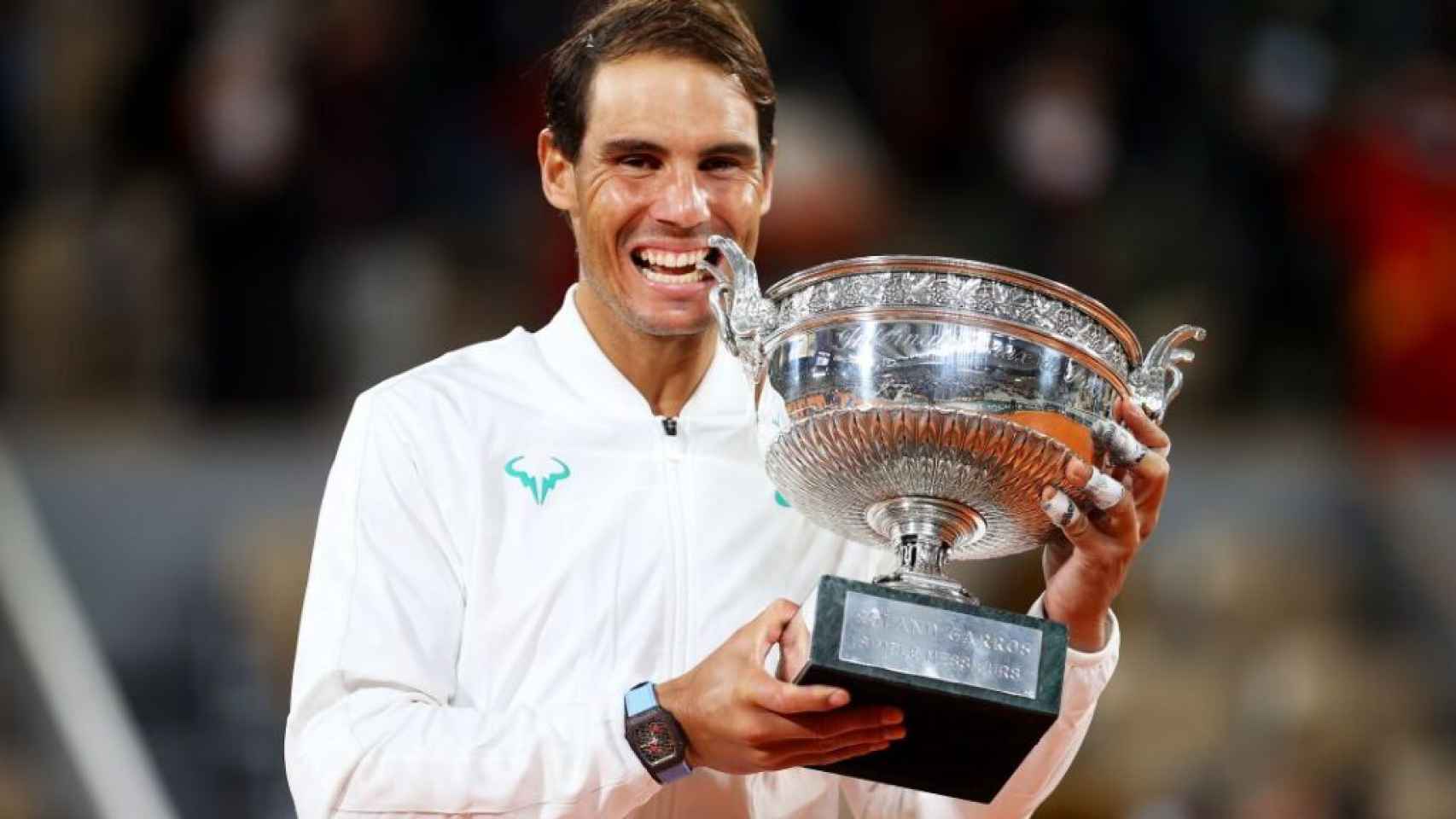 Rafa Nadal contó con la IA de Olocip en su victoria de Roland Garros 2020.