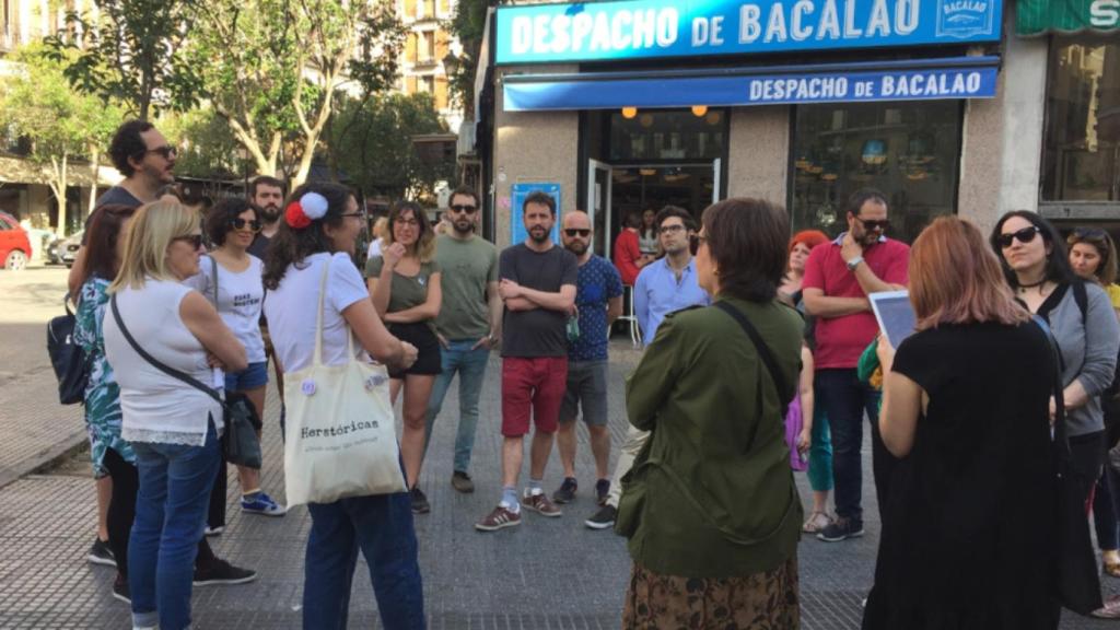 Imagen tomada en el barrio madrileño de San Isidro.