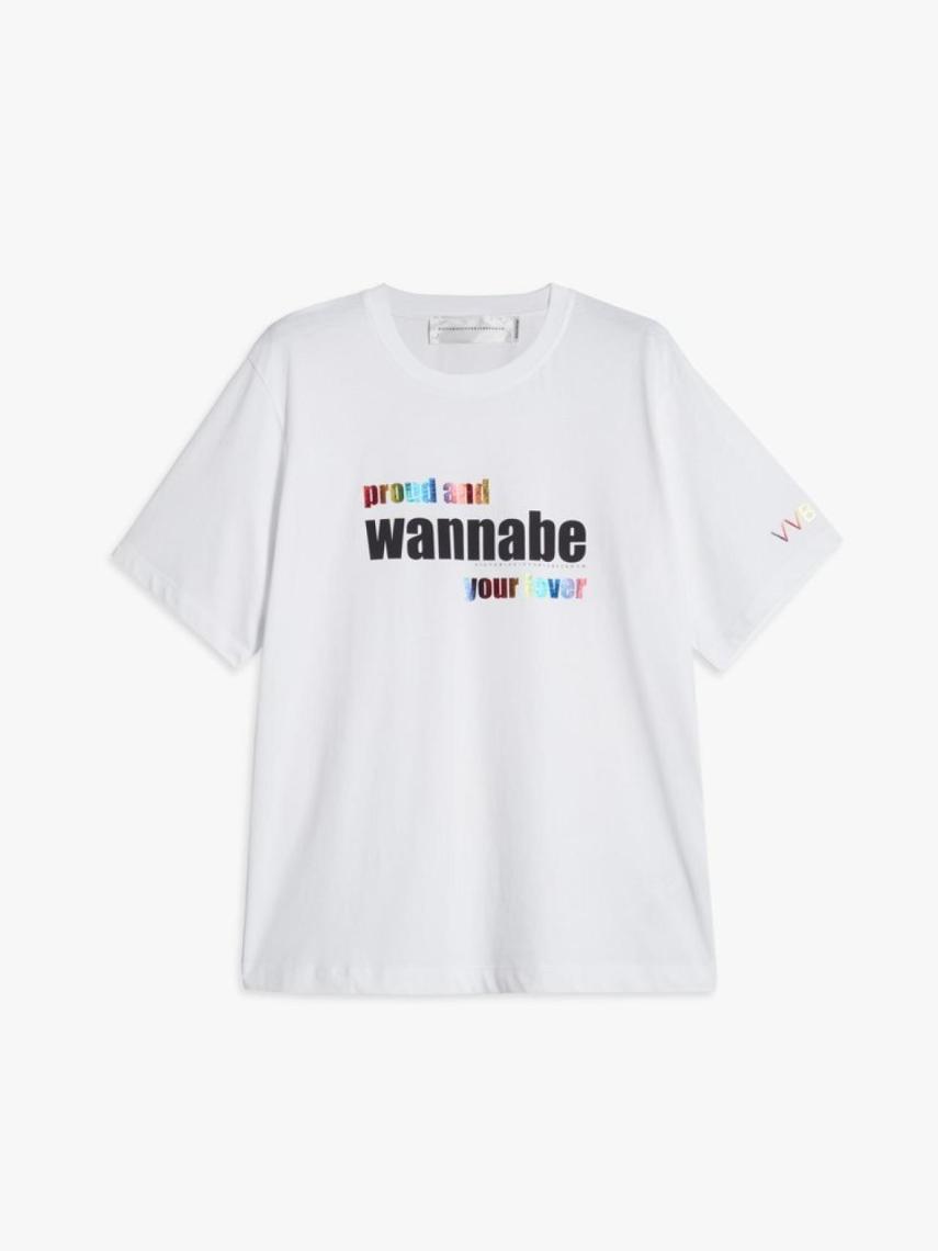 La camiseta 'Pride' que ha puesto en venta Victoria Beckham.