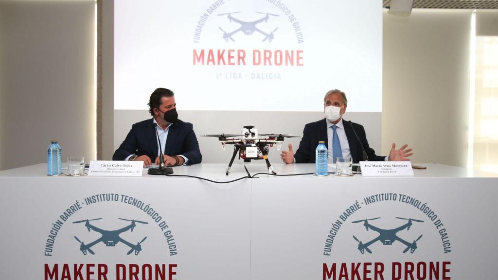 Fundación Barrié e Instituto Tecnológico de Galicia lanzan la Liga Maker Drone