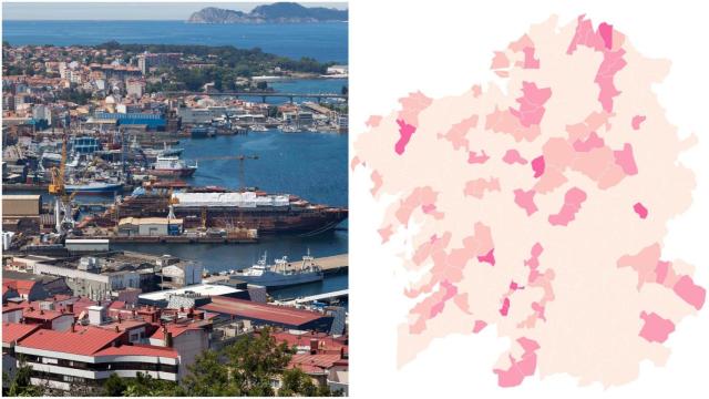 Covid: Los pueblos y ciudades más afectados de Galicia