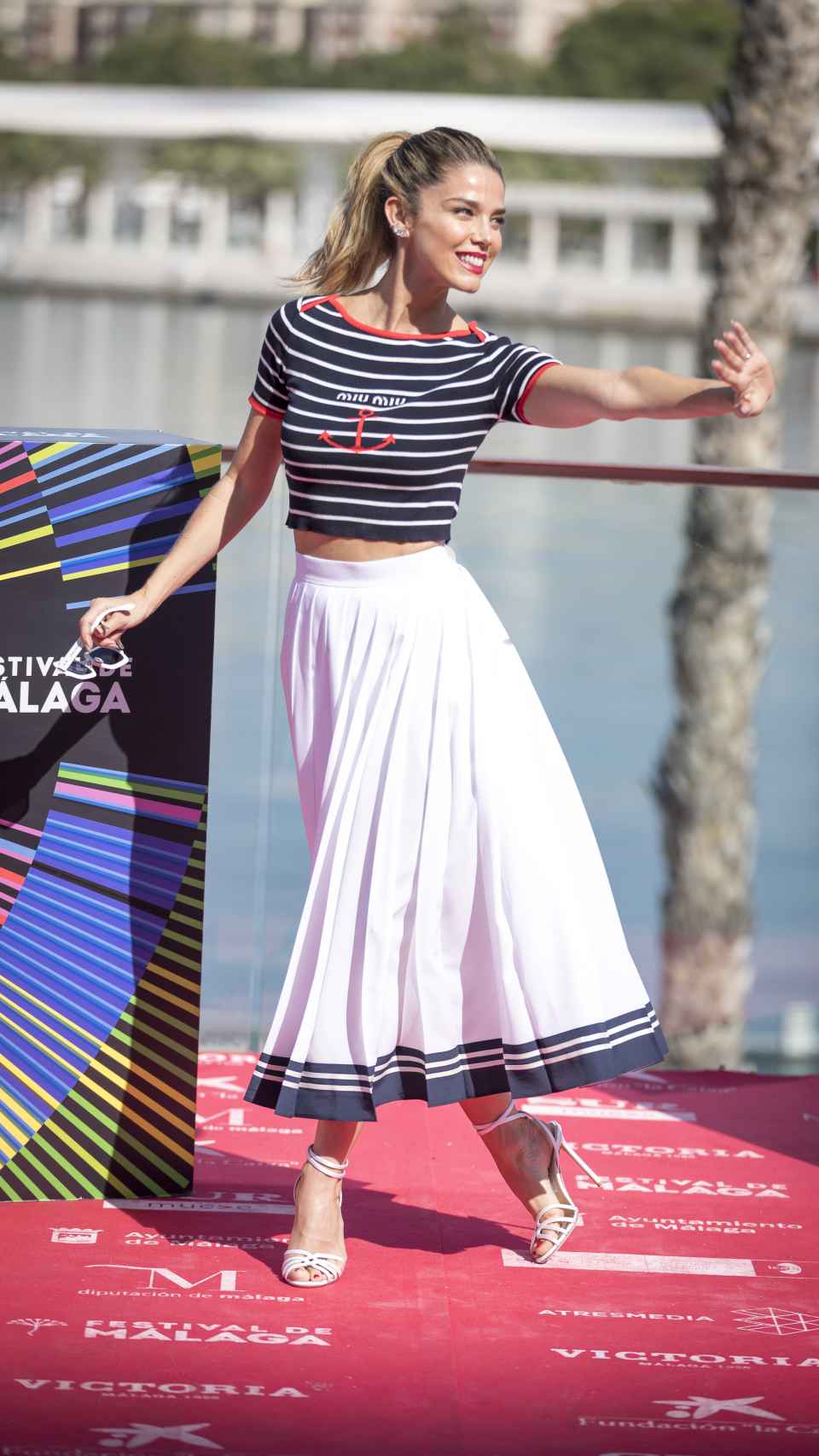Juana Acosta, en la vigesimocuarta edición del Festival de Málaga.