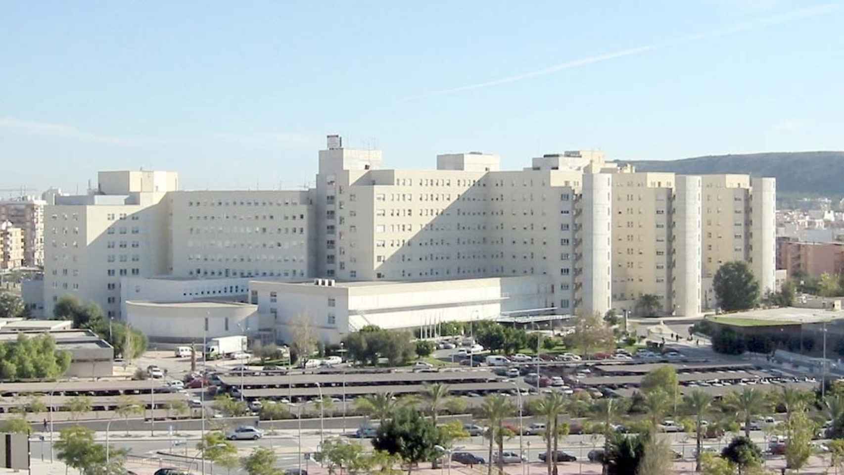 El Hospital General de Alicante, en imagen de archivo.