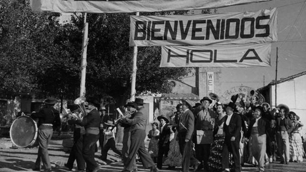 Fotograma de la película '¡Bienvenido, Míster Marshall!'.