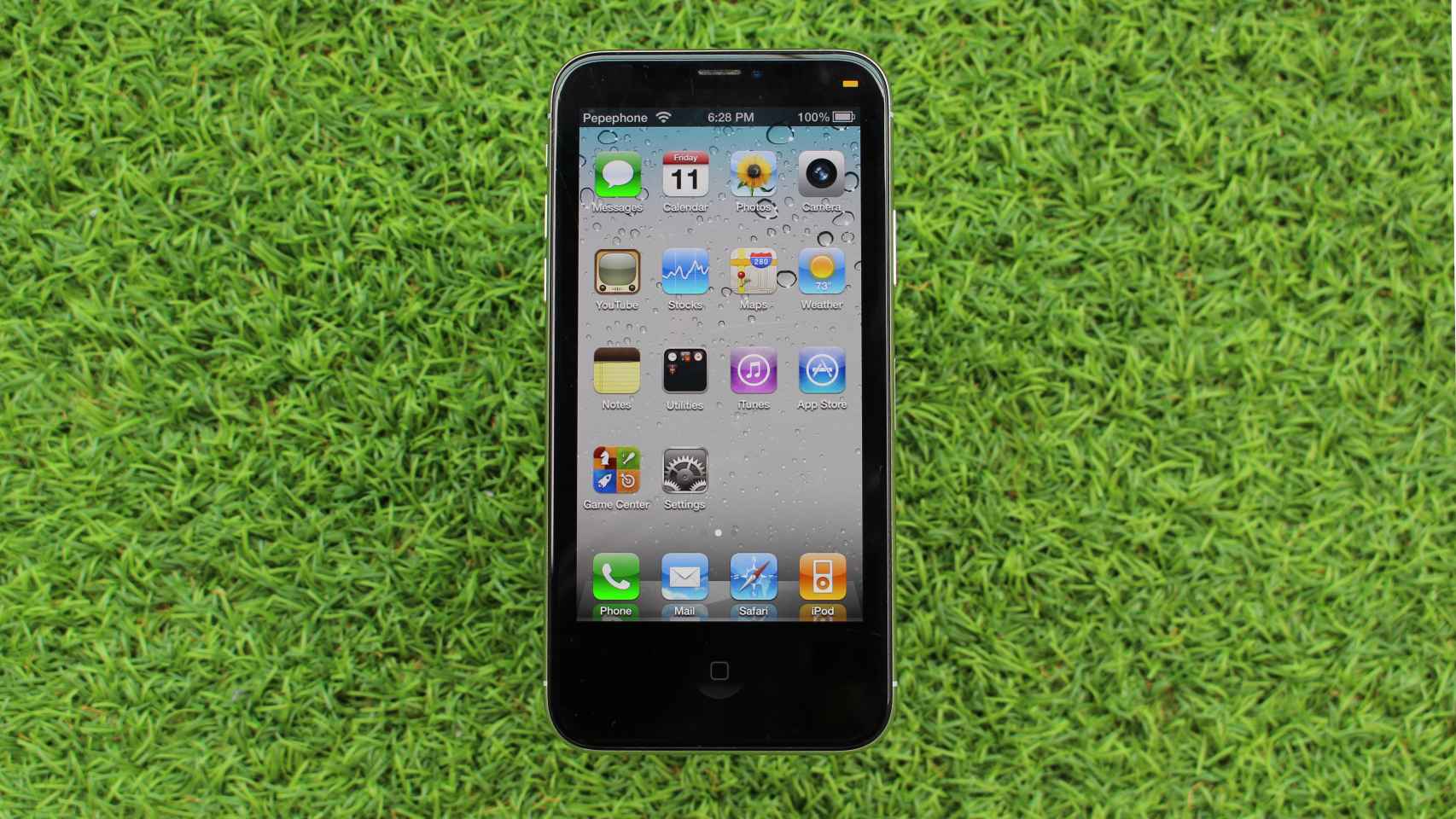 Una aplicación recrea iOS 4 en un iPhone.