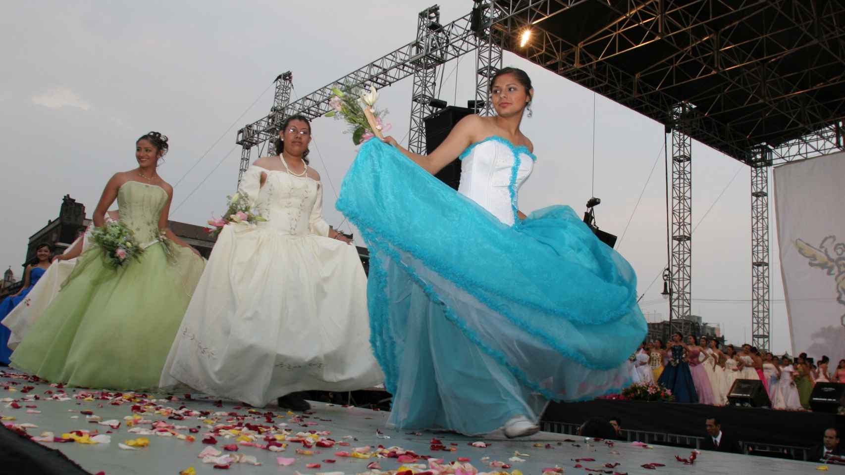 Celebración de las Quinceañeras en México D.F.
