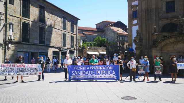 Concentración en Pontevedra.