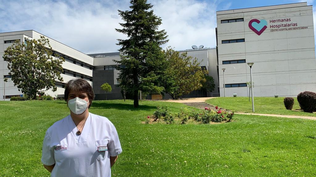 Socorro Martínez, Jefa de la Unidad de Rehabilitación Postcovid del Centro Hospitalario Benito Menni, en Valladolid..