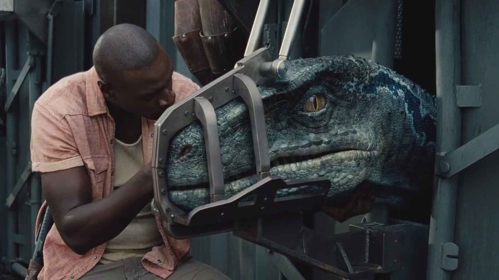 'Omar Sy' en la primera entrega de 'Jurassic World'