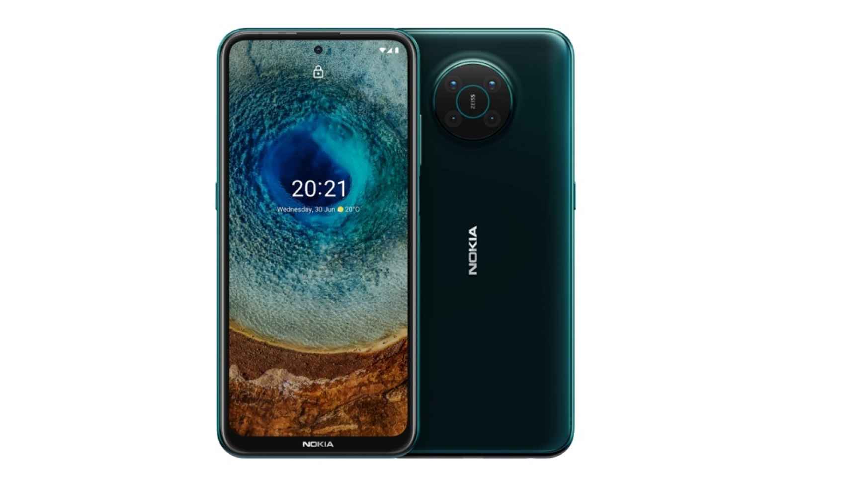 Nokia X10 verde
