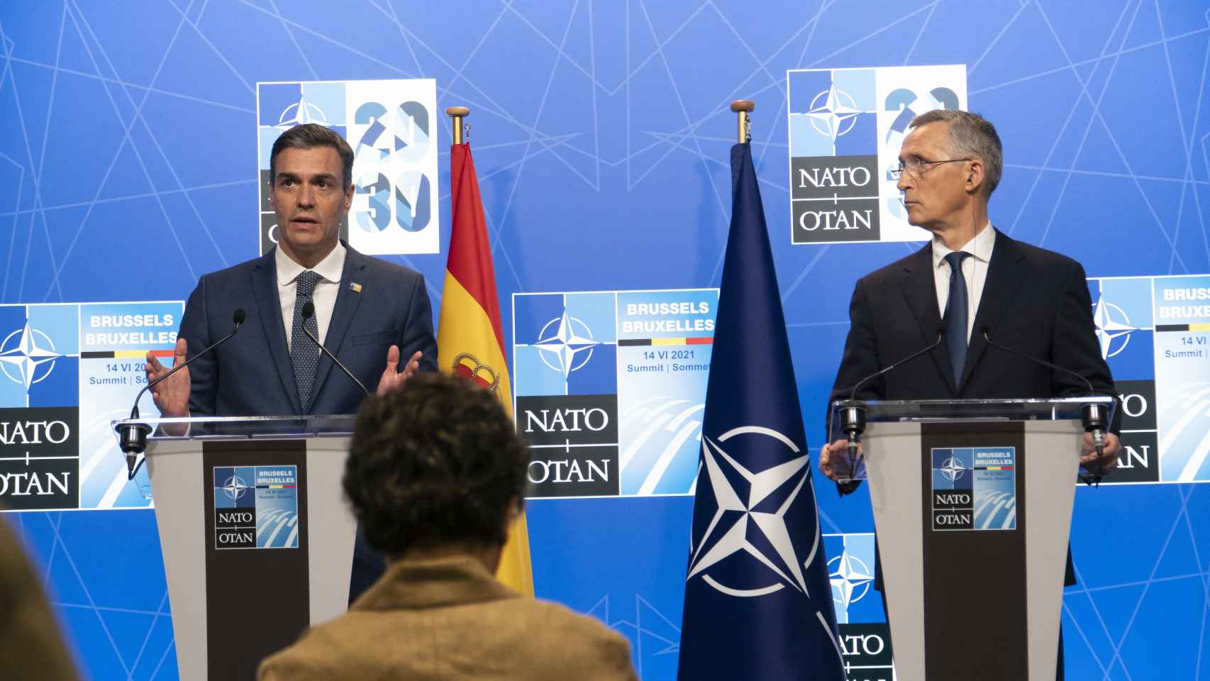 Pedro Sánchez y Jens Stoltenberg han anunciado que la próxima cumbre de la OTAN se celebrará en 2022 en Madrid