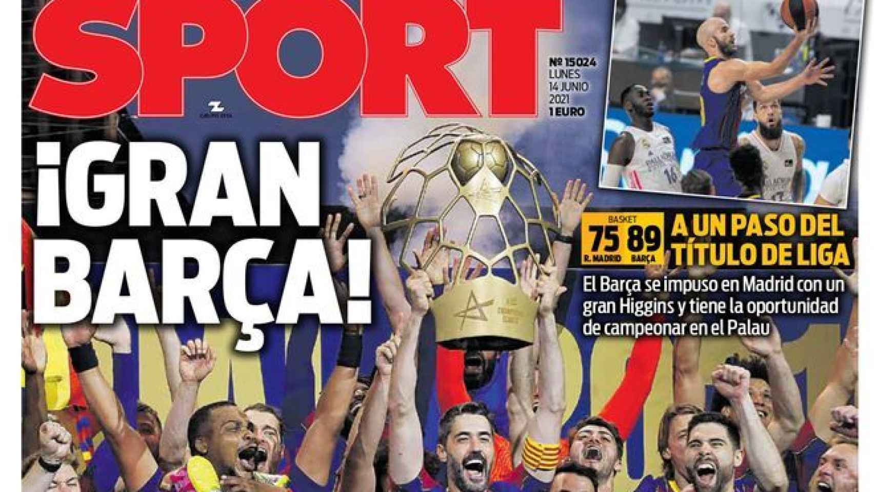 Portada Sport (14/06/21)