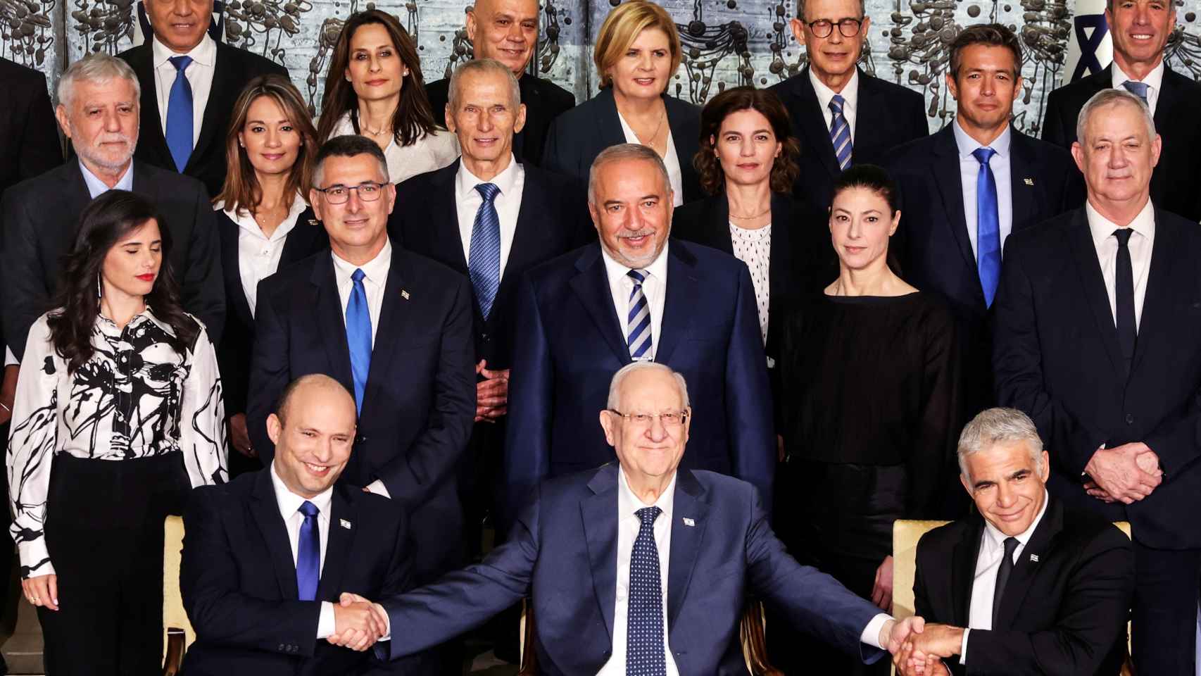 Los miembros del nuevo Gobierno.
