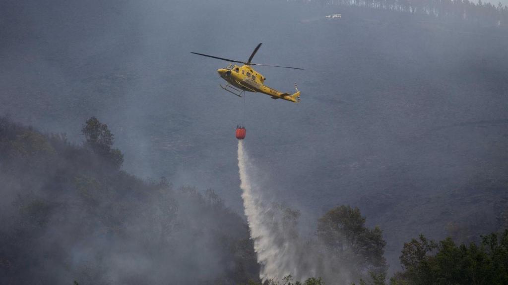 Incendio en Folgoso do Courel.