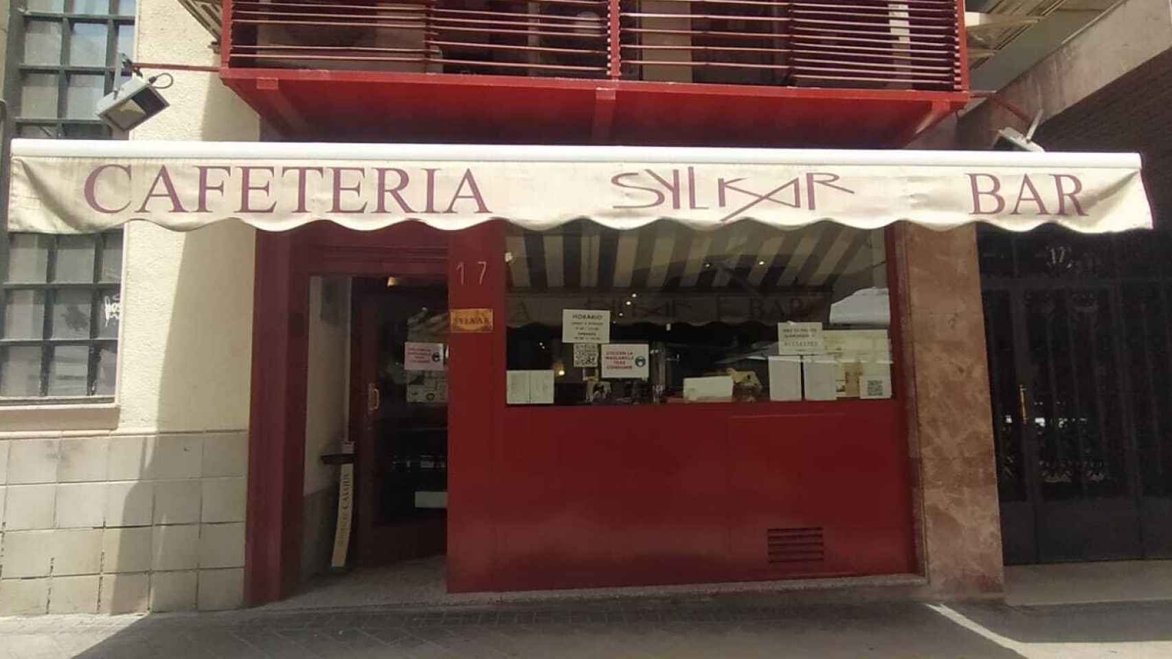 El bar Sylkar, situado en el número 17 de la calle de Espronceda.