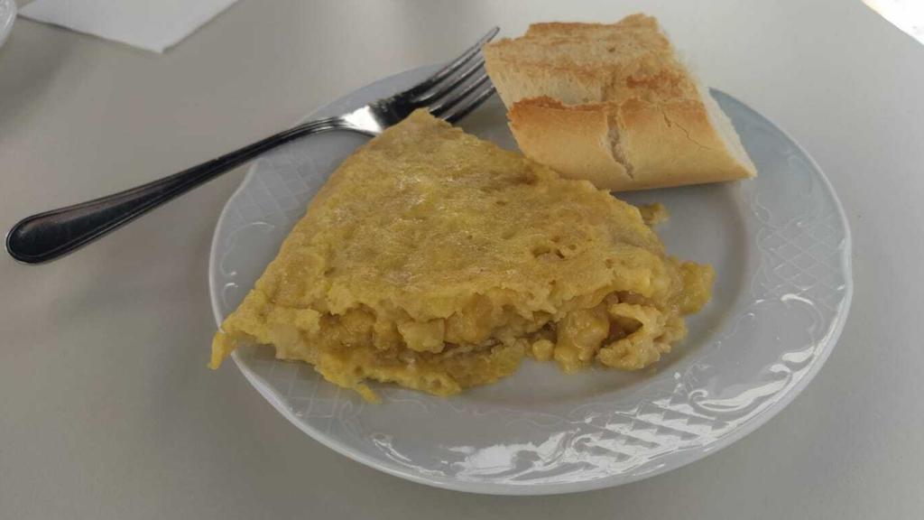 El pincho de tortilla de patatas de Sylkar.