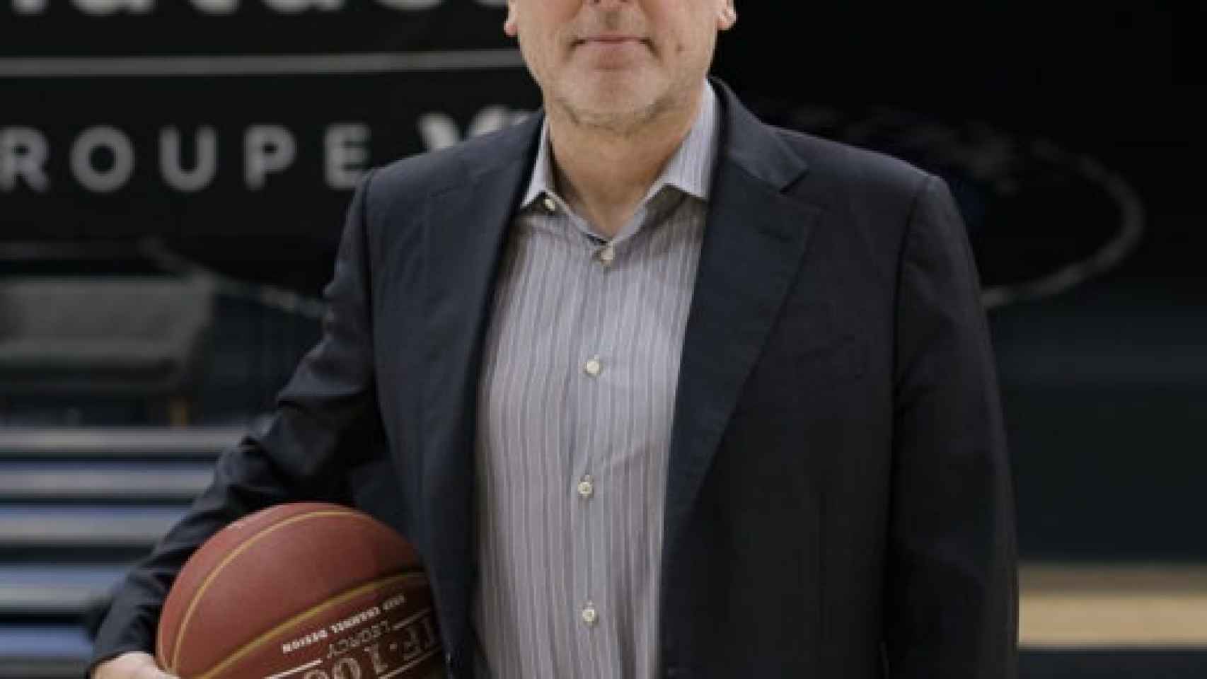 David Kahn, presidente y copropietario del Paris Basketball