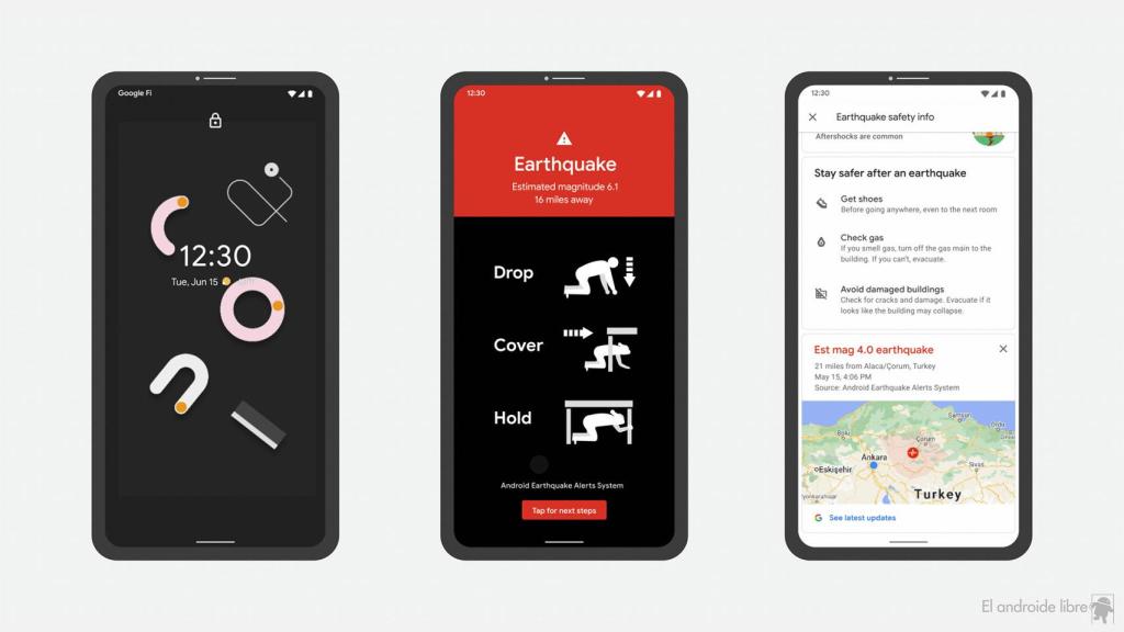 Sistema de alerta de terremotos en Android