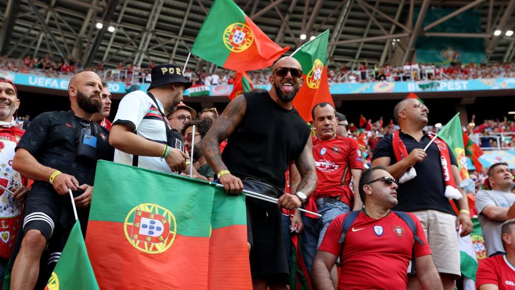 Las gradas del Puskas Arena, las primeras en recibir el 100% de aforo durante la Eurocopa