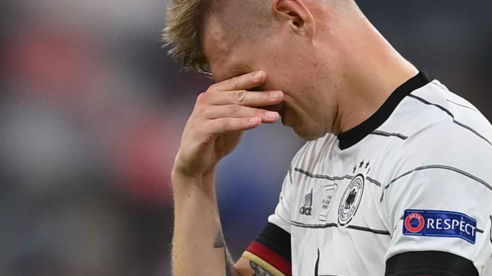 Toni Kroos, muy afectado por la derrota de Alemania