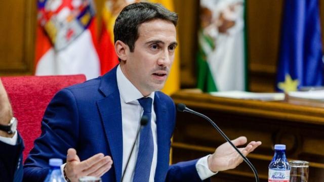 El  vicepresidente tercero de la Diputación Provincial de Almería, Óscar Liria.