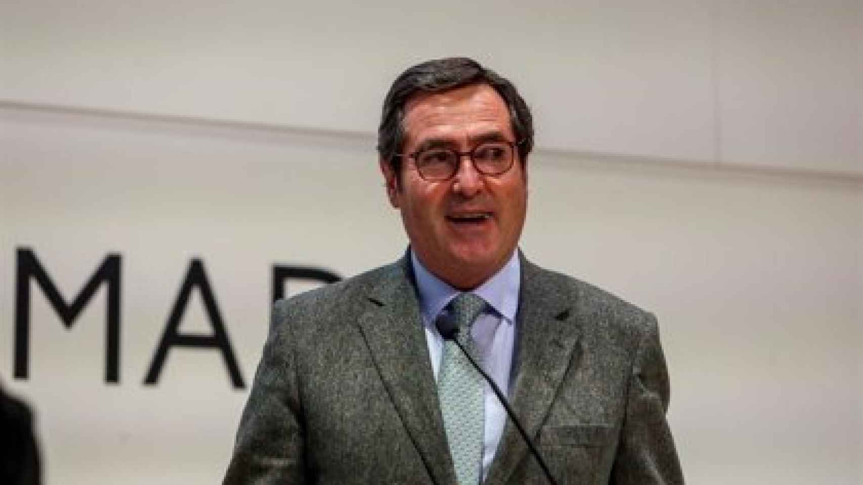 Antonio Garamendi, presidente de la CEOE