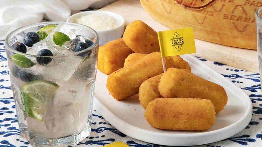 Croquetas de Grana Padano.