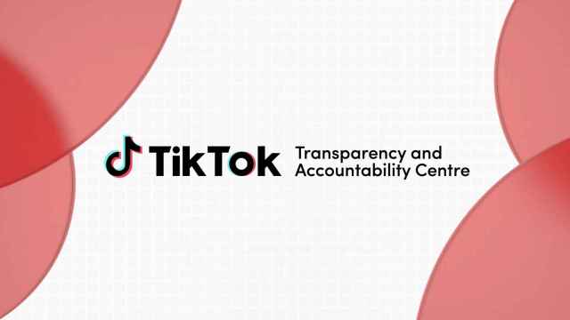 Logo del Centro Europeo de Transparencia y Responsabilidad (TAC) de TikTok