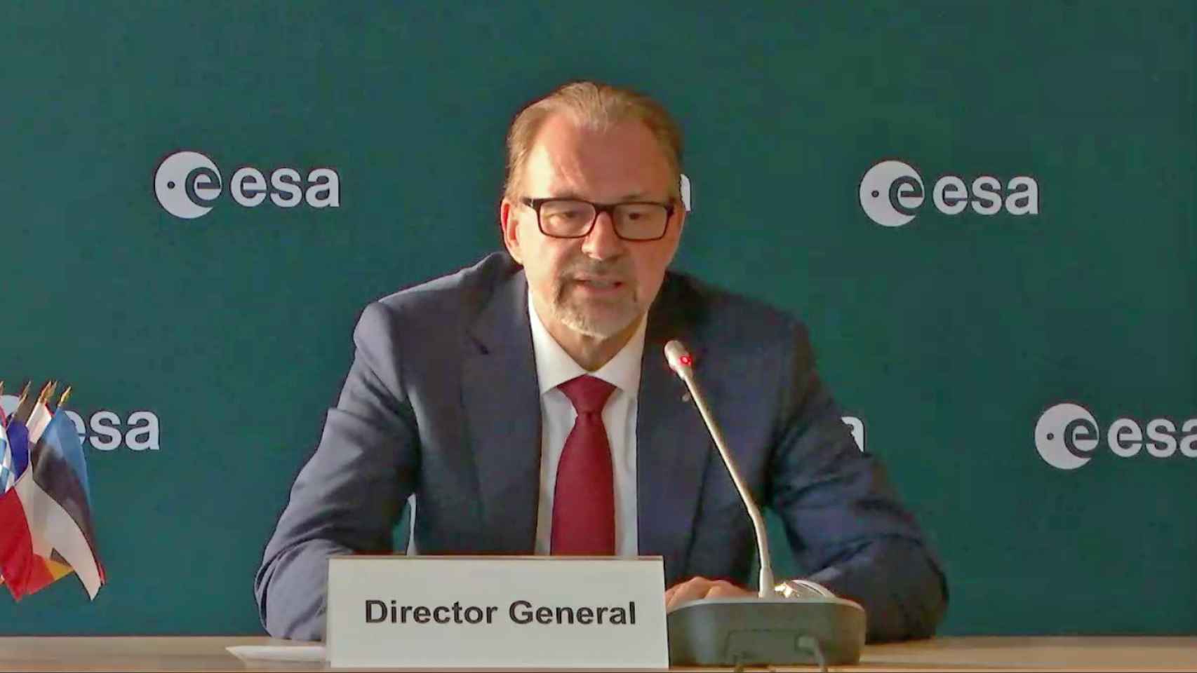 Josef Aschbacher, director general de ESA.