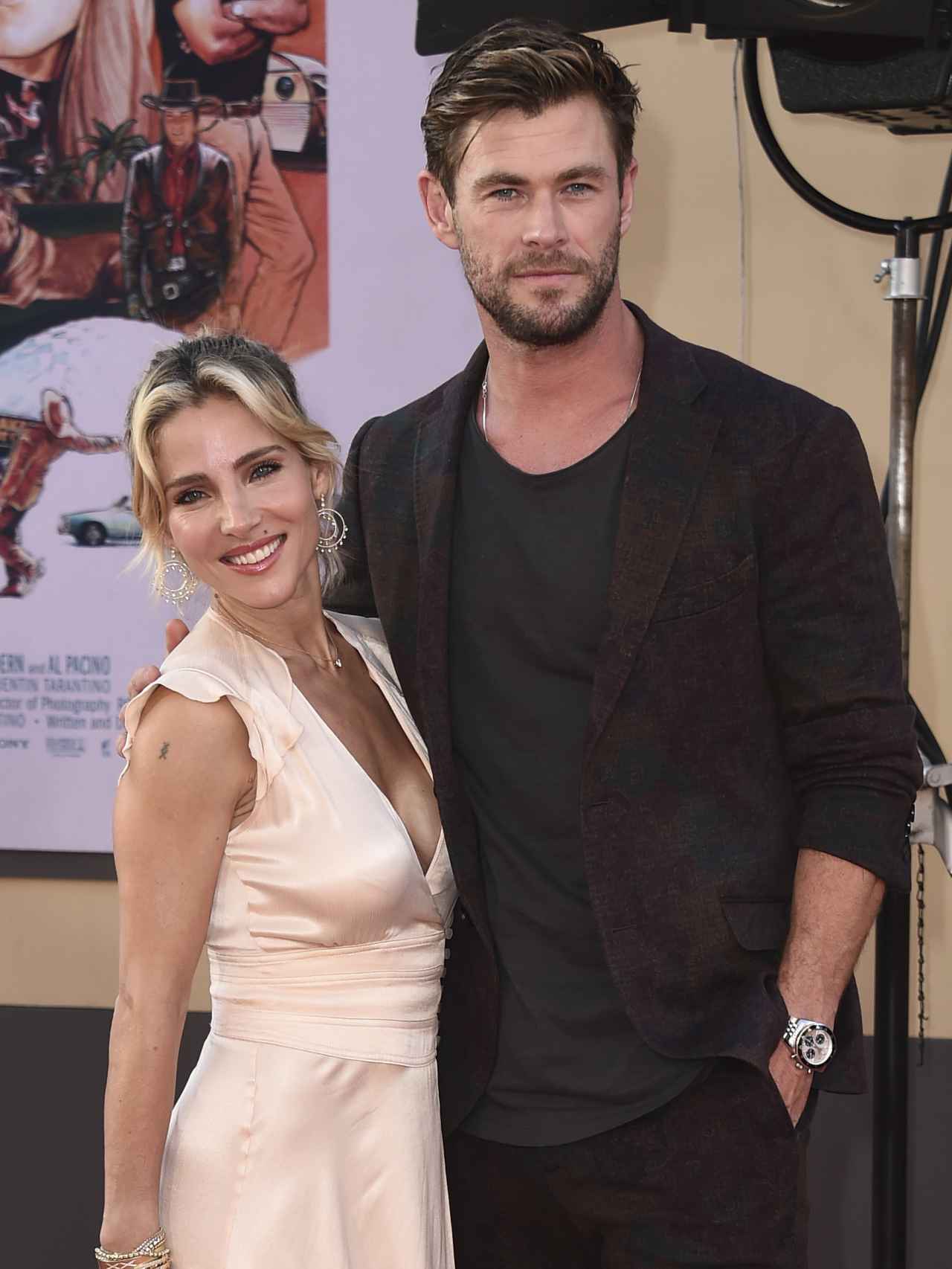 Elsa Pataky y Chris Hemsworth, durante la presentación de una película en Los Ángeles.