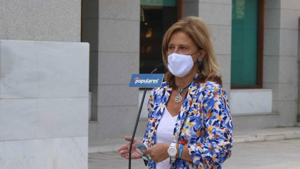 Pilar Alía en rueda de prensa