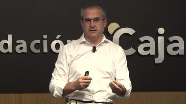 Pedro Carrillo, CEO de Ec2ce, durante su participación en el 'Deep Day' del 17 de junio dentro de la última jornada del I Foro Económico de Andalucía.