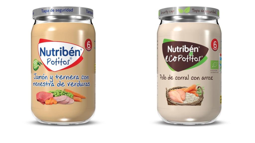 Nuevos potitos Nutribén